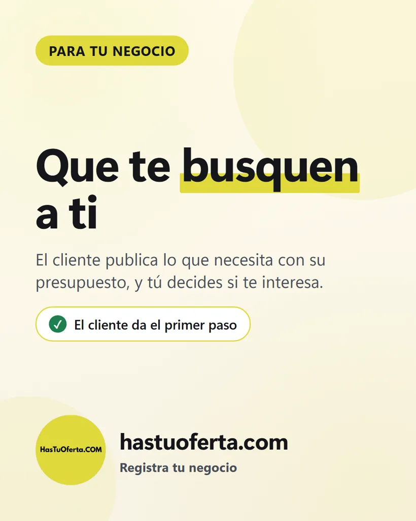 Pieza 4 de la campaña de Has Tu Oferta