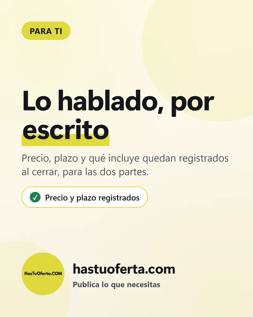 Pieza 7 de la campaña de Has Tu Oferta