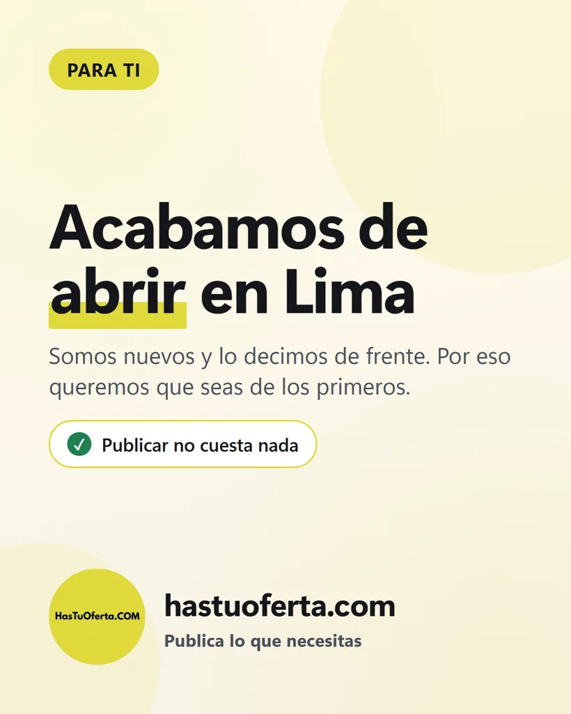 Pieza 9 de la campaña de Has Tu Oferta