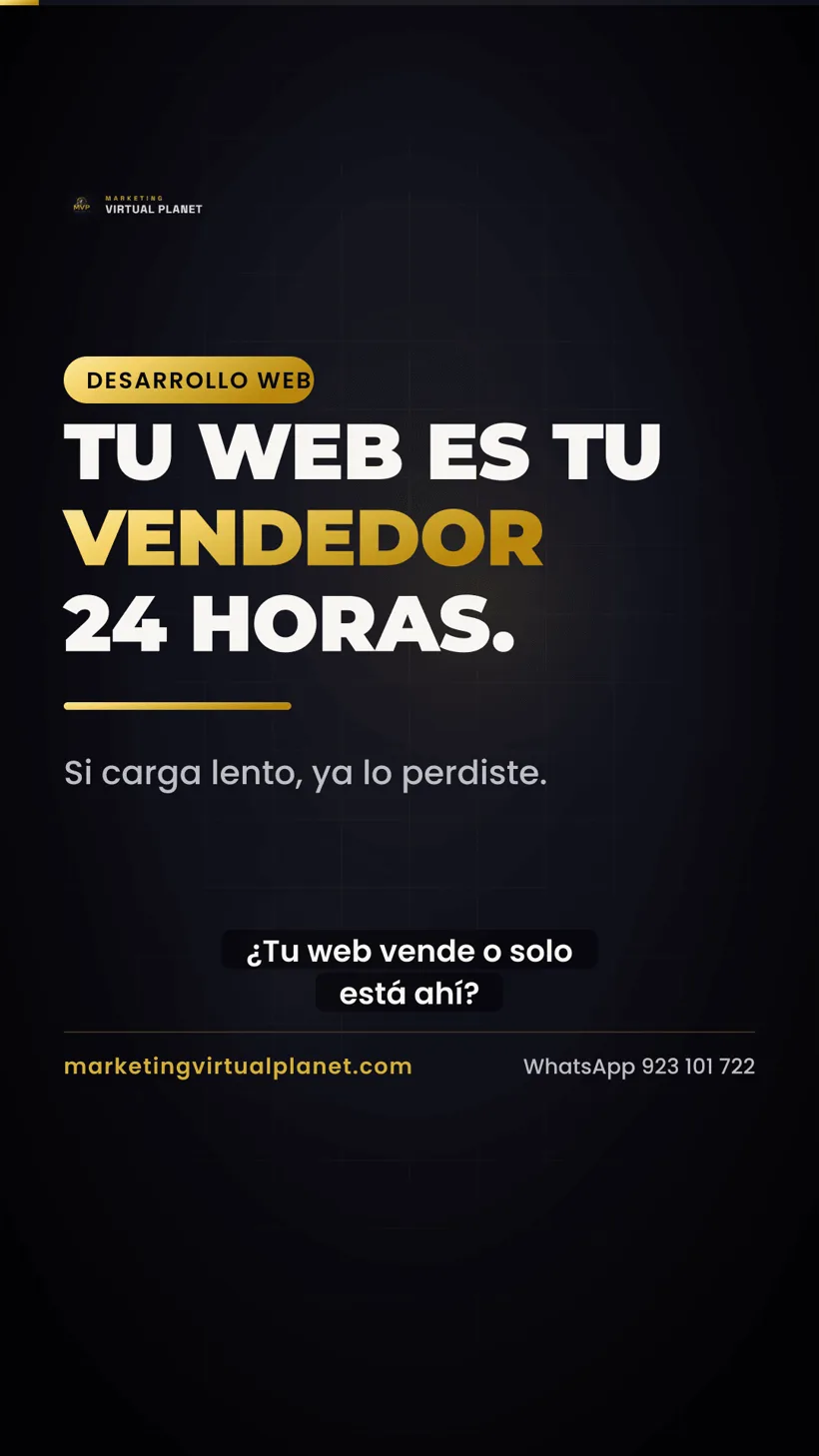Pieza 2 de la campaña de Marketing Virtual Planet