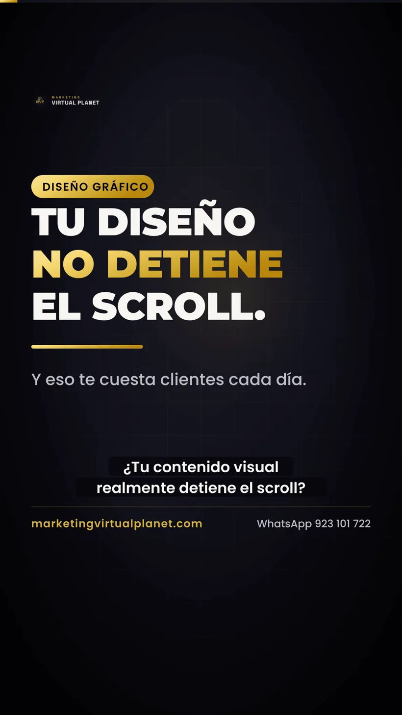 Pieza 3 de la campaña de Marketing Virtual Planet