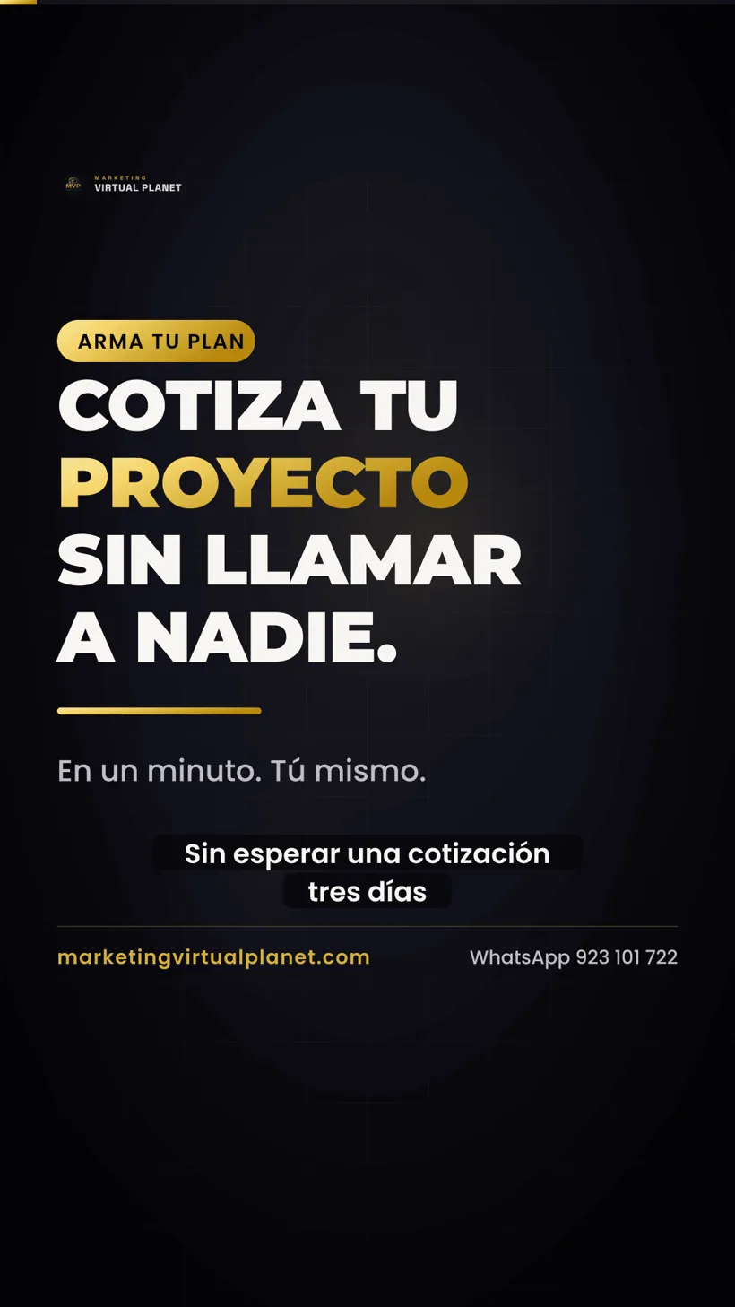 Pieza 6 de la campaña de Marketing Virtual Planet