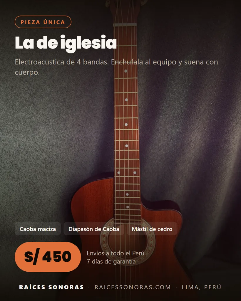 Pieza 7 de la campaña de Raíces Sonoras