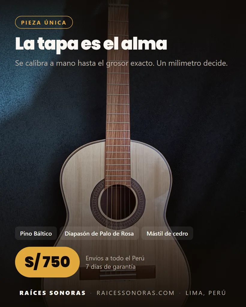 Pieza 9 de la campaña de Raíces Sonoras