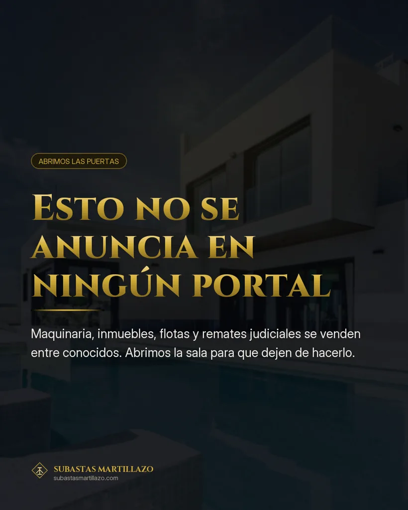Pieza 1 de la campaña de Subastas Martillazo