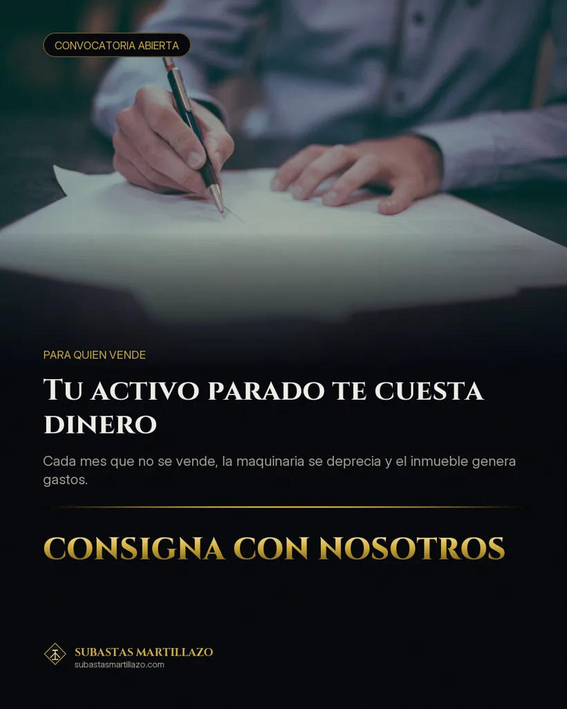Pieza 2 de la campaña de Subastas Martillazo