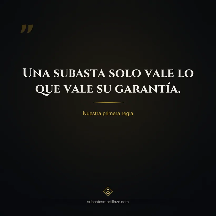 Pieza 4 de la campaña de Subastas Martillazo